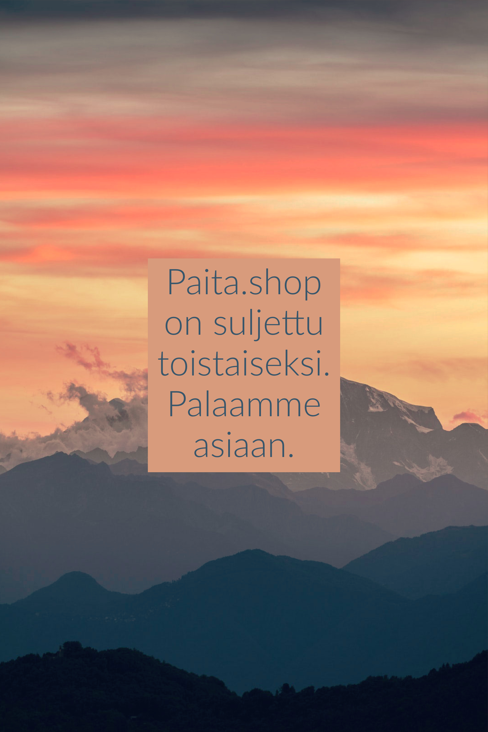 suljettu